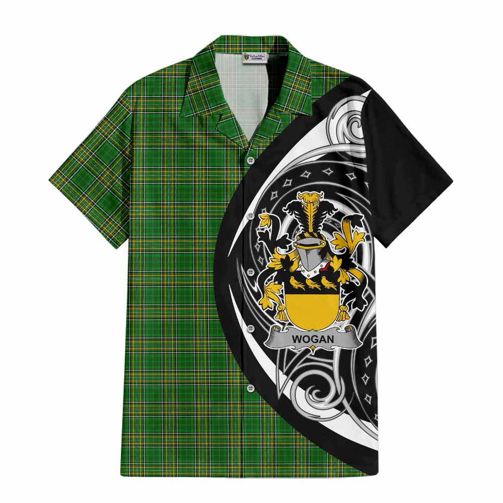 Wogan Irish Clan Hawaiian Shirt Celtic Circle Style Kid - Tartan Vibes Clothing