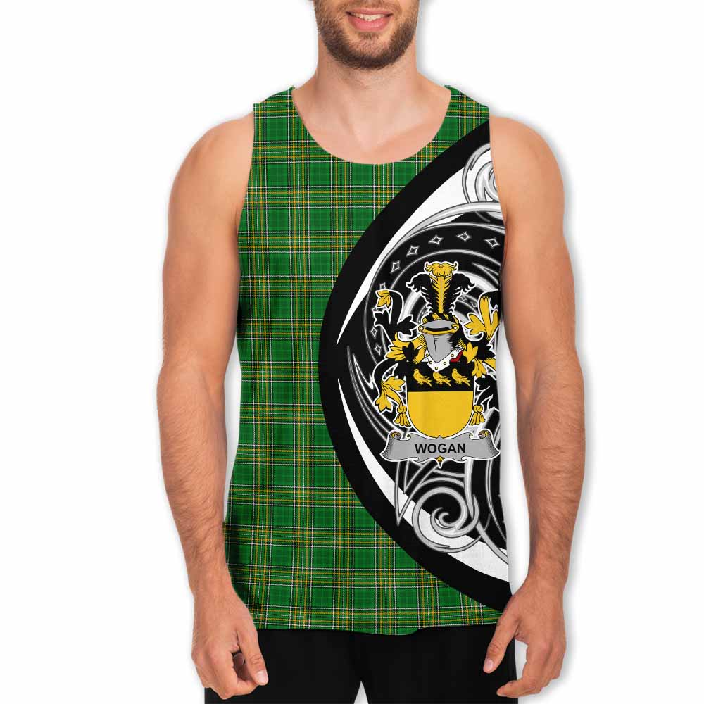 Wogan Irish Clan Men's Tank Top Celtic Circle Style Men - Tartan Vibes Clothing
