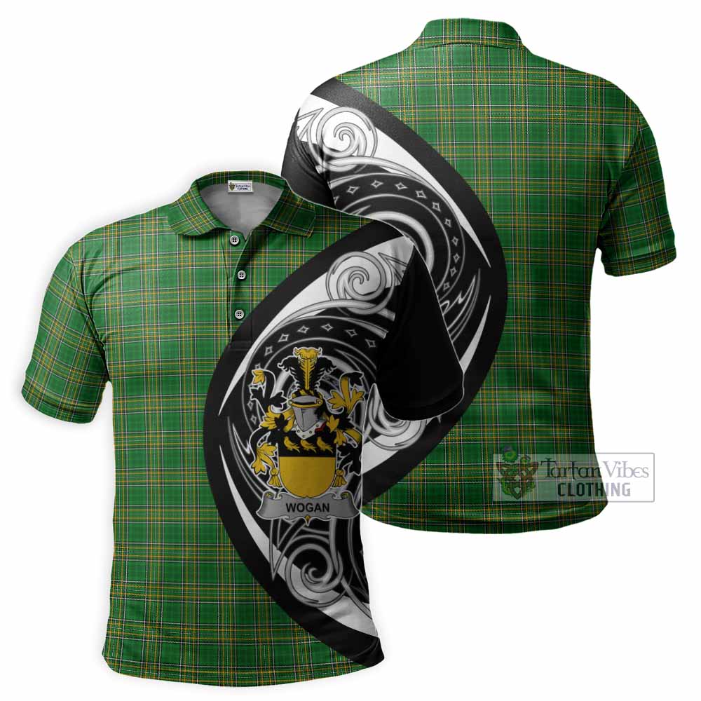 Wogan Irish Clan Polo Shirt Celtic Circle Style - Tartan Vibes Clothing