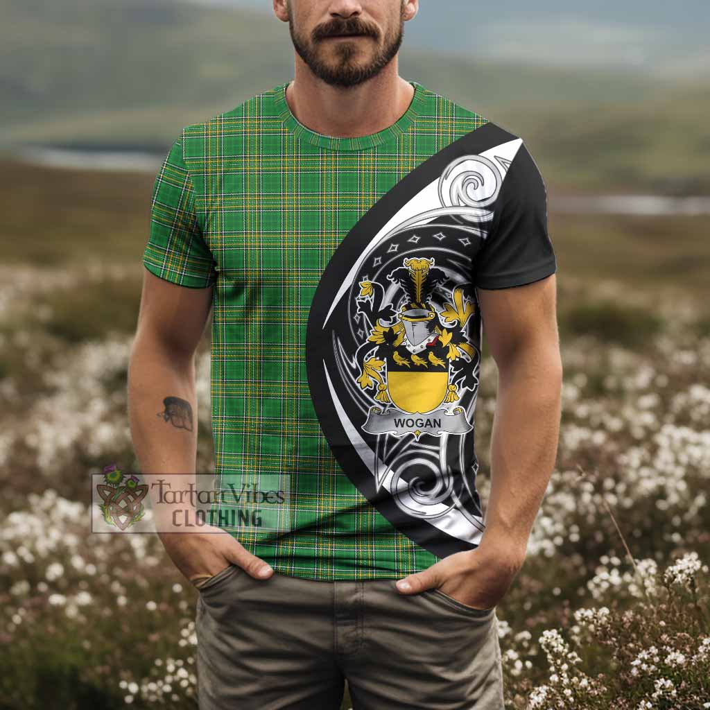 Wogan Irish Clan T-Shirt Celtic Circle Style - Tartan Vibes Clothing