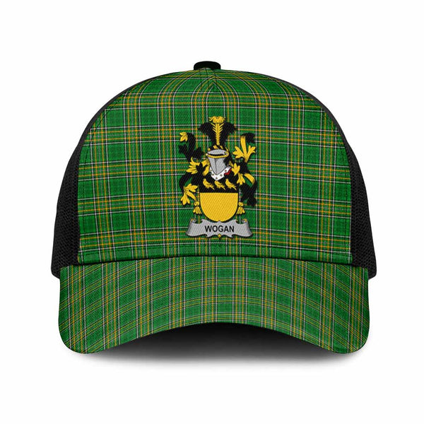 Wogan Irish Coat of Arms Tartan Mesh Trucker Cap