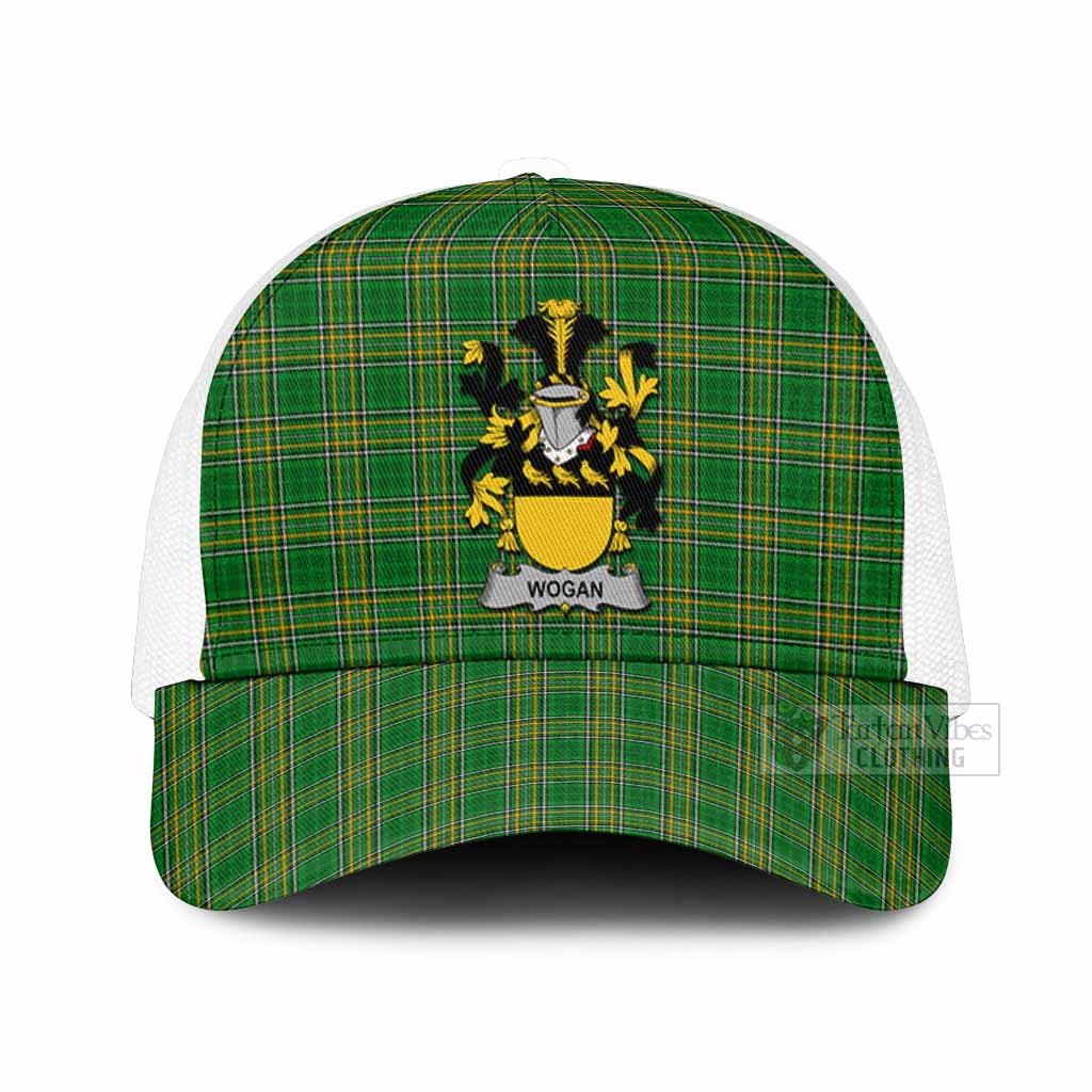 Wogan Irish Coat of Arms Tartan Mesh Trucker Cap