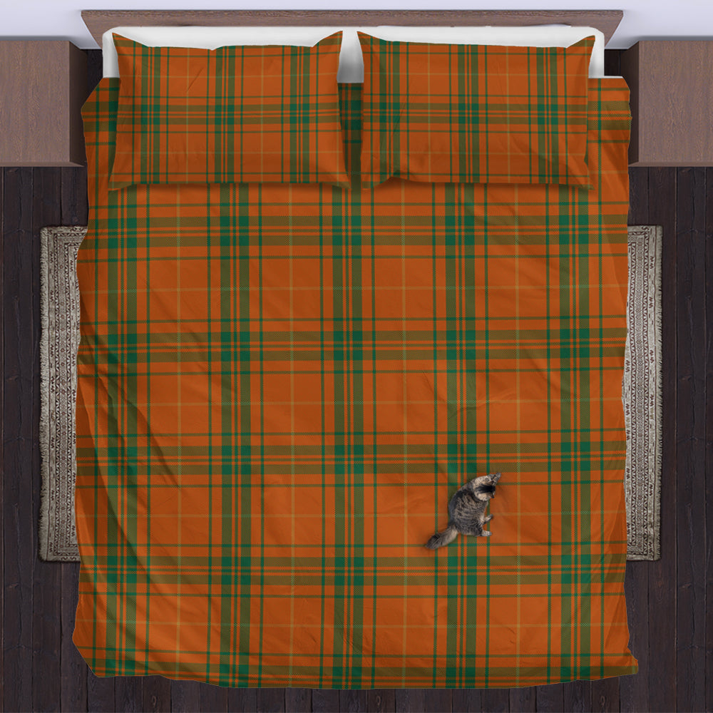Wolfe Tartan Bedding Set UK Bedding Set - Tartan Vibes Clothing