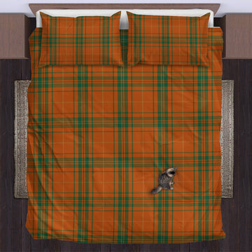 Wolfe Tartan Bedding Set UK Bedding Set - Tartan Vibes Clothing