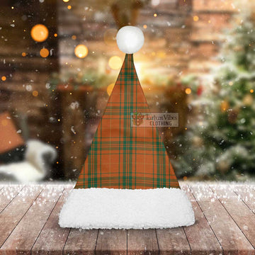 Wolfe Tartan Christmas Santa Hats