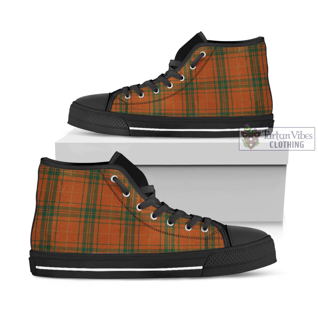 Wolfe Tartan High Top Shoes - Tartan Vibes Clothing