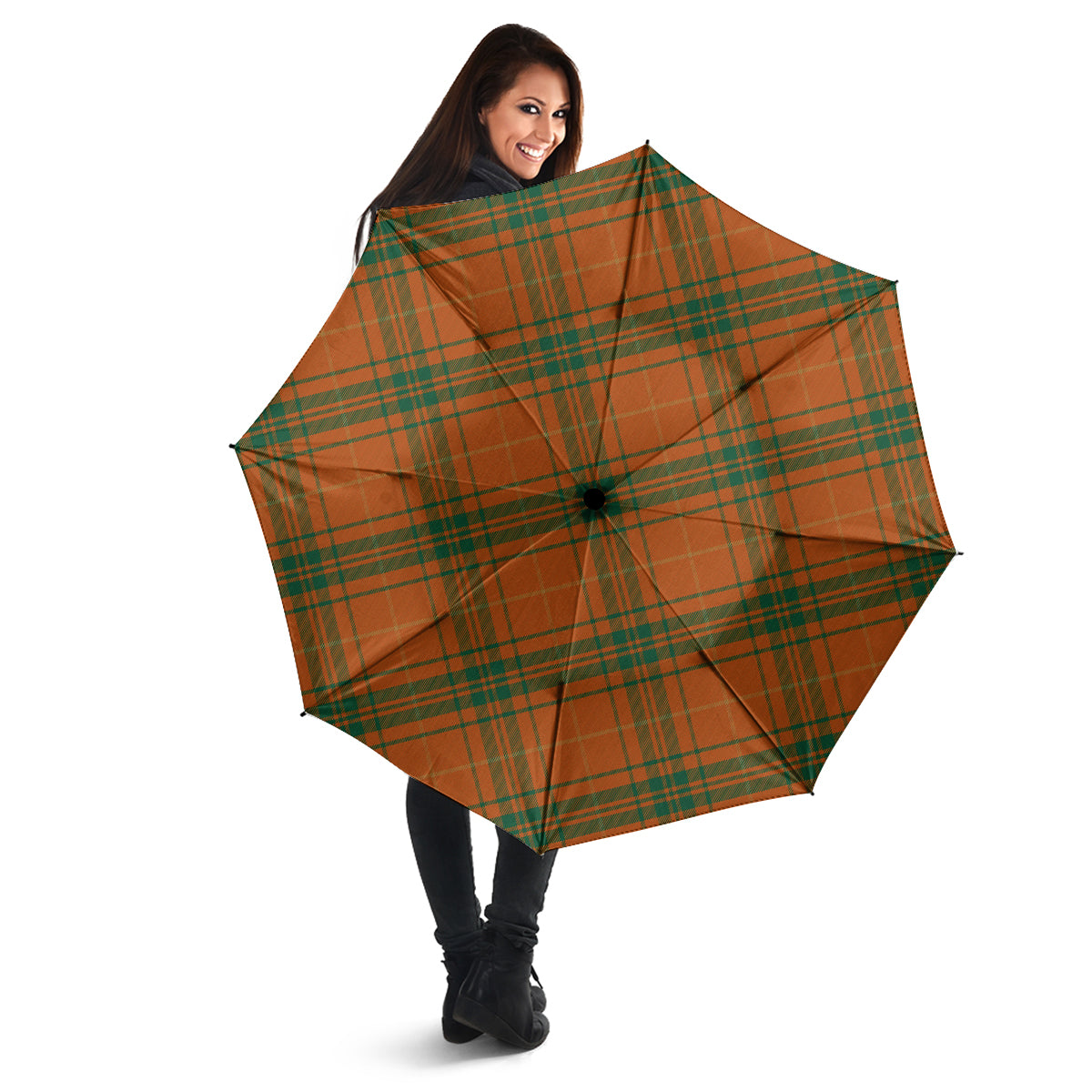 Wolfe Tartan Umbrella - Tartanvibesclothing