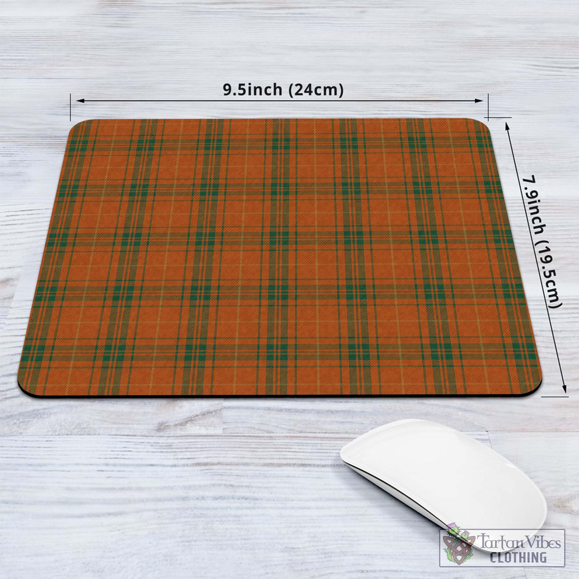 Tartan Vibes Clothing Wolfe Tartan Mouse Pad