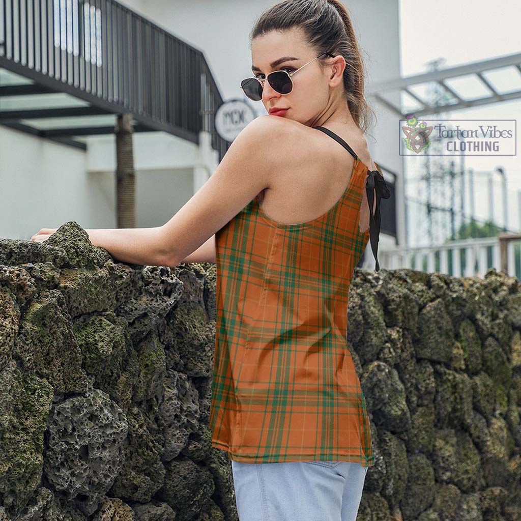 Tartan Vibes Clothing Wolfe Tartan Loose Halter Neck Camisole
