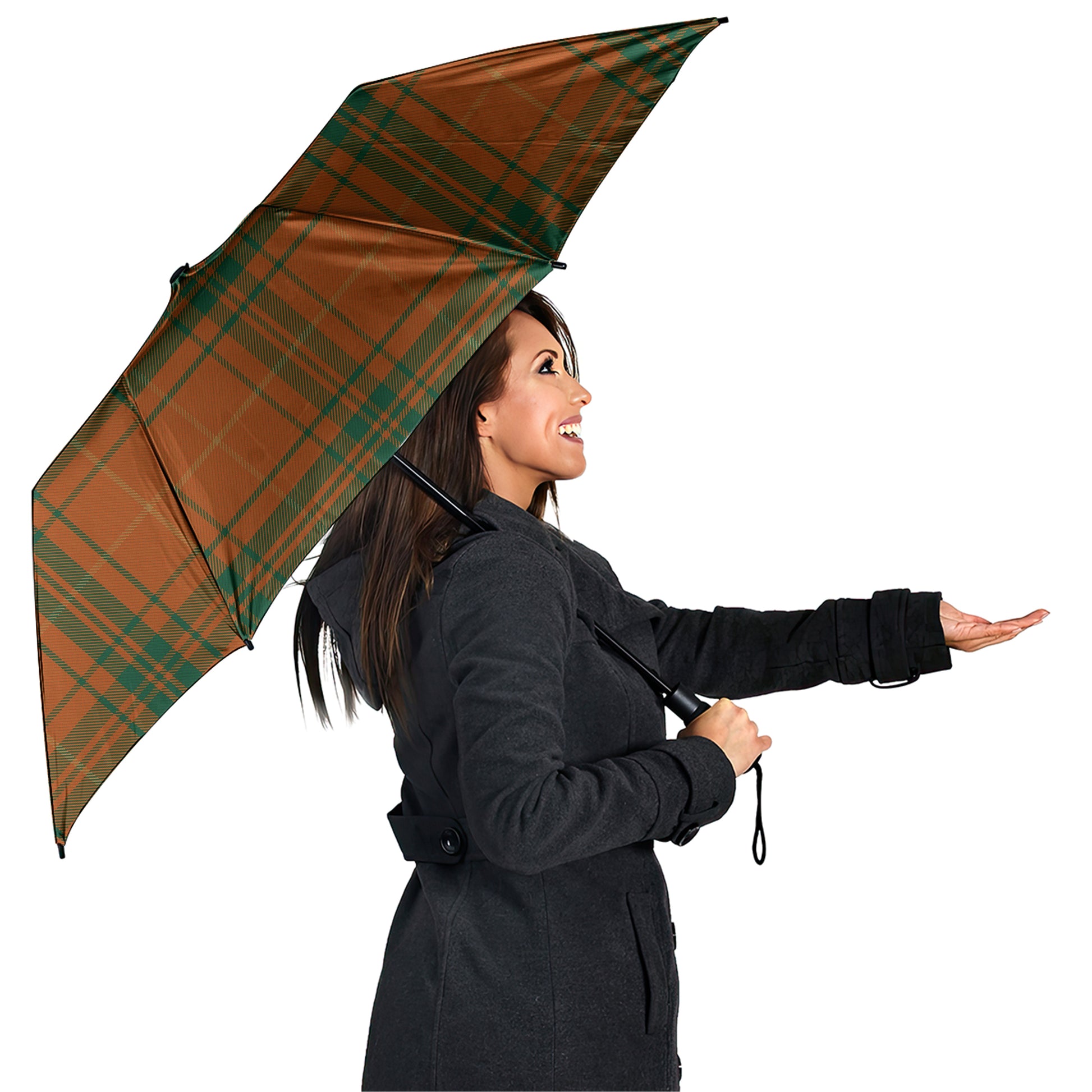 Wolfe Tartan Umbrella - Tartanvibesclothing