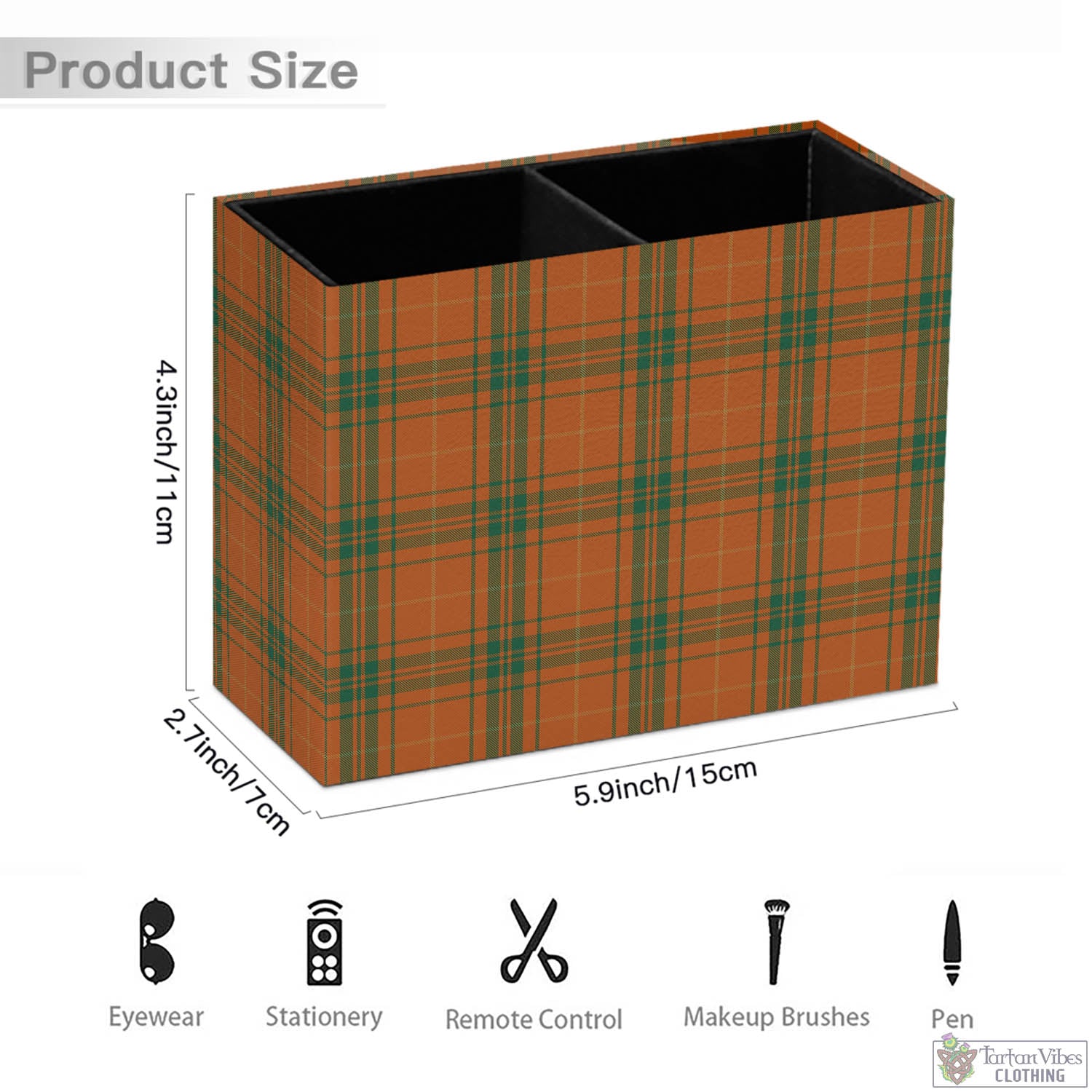 Wolfe Tartan Pen Holder - Tartan Vibes Clothing