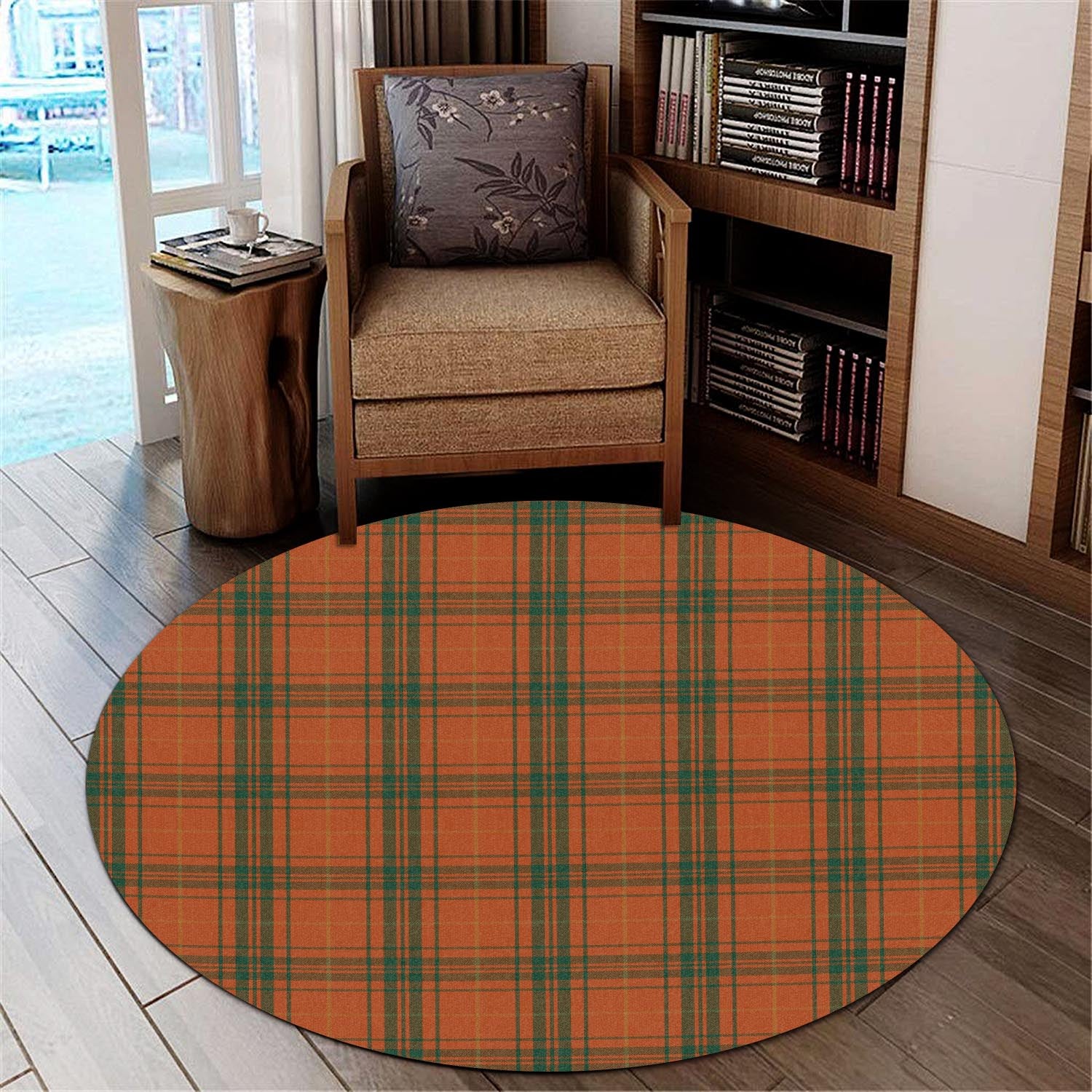Wolfe Tartan Round Rug - Tartan Vibes Clothing
