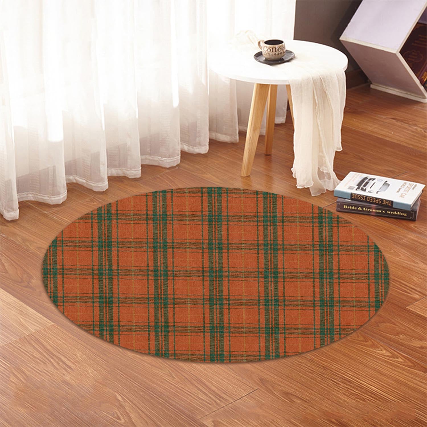 Wolfe Tartan Round Rug - Tartan Vibes Clothing