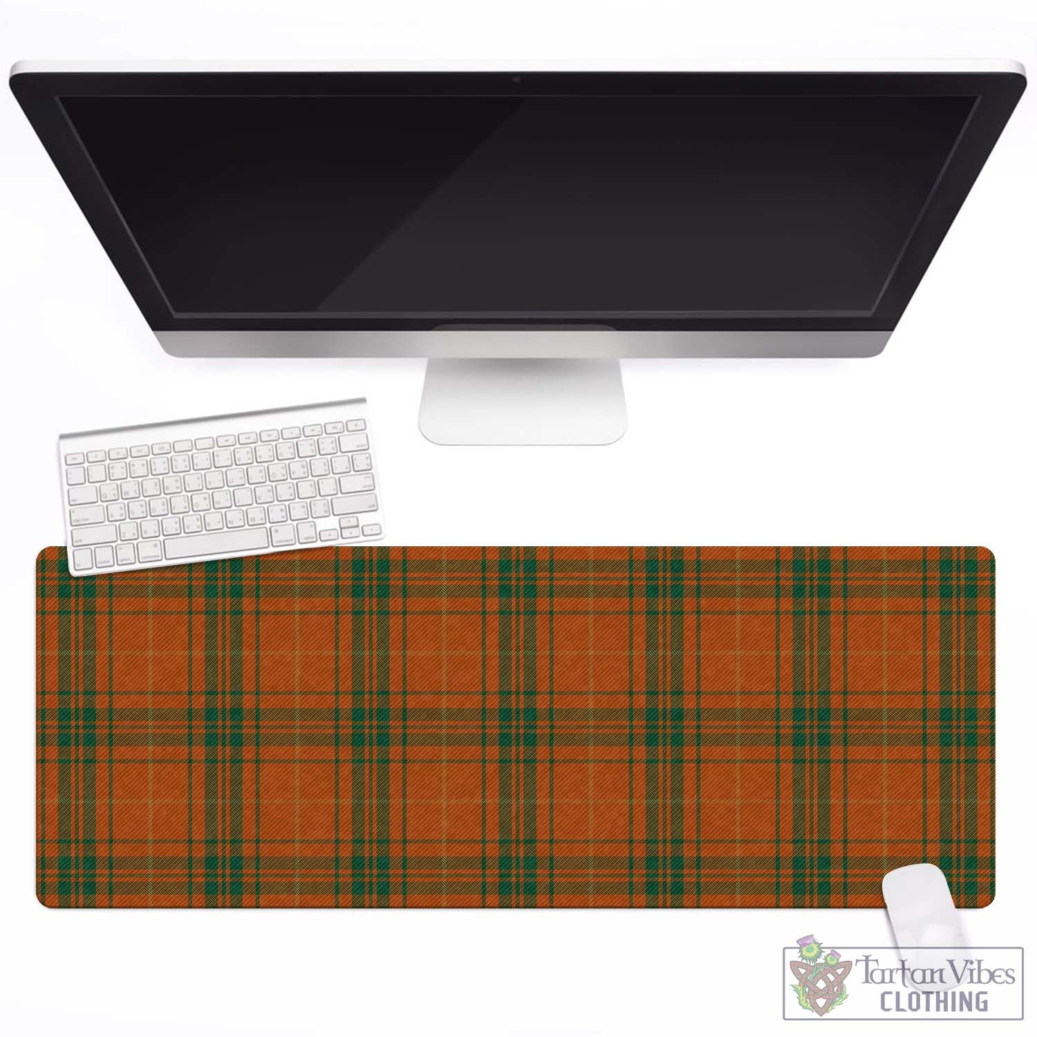Tartan Vibes Clothing Wolfe Tartan Mouse Pad