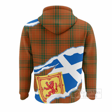Wolfe Scotland Football Tartan Hoodie We'll Be Coming