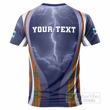 Wolfe Scotland Football Tartan T-Shirt Scotland On Tour Trophy Style