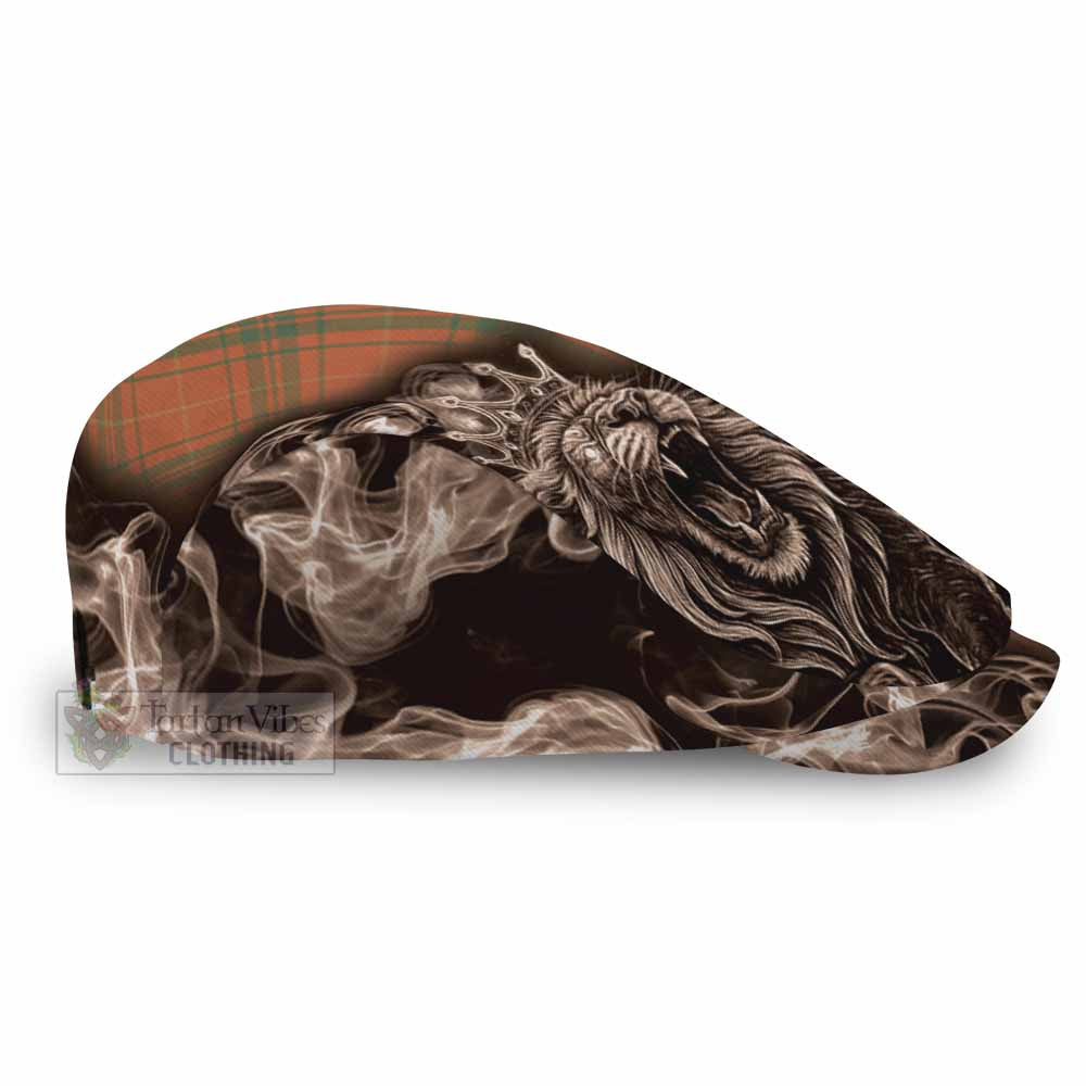 Wolfe Tartan Flat Cap, Jeff Cap Roaring Lion Heritage - Tartan Vibes Clothing