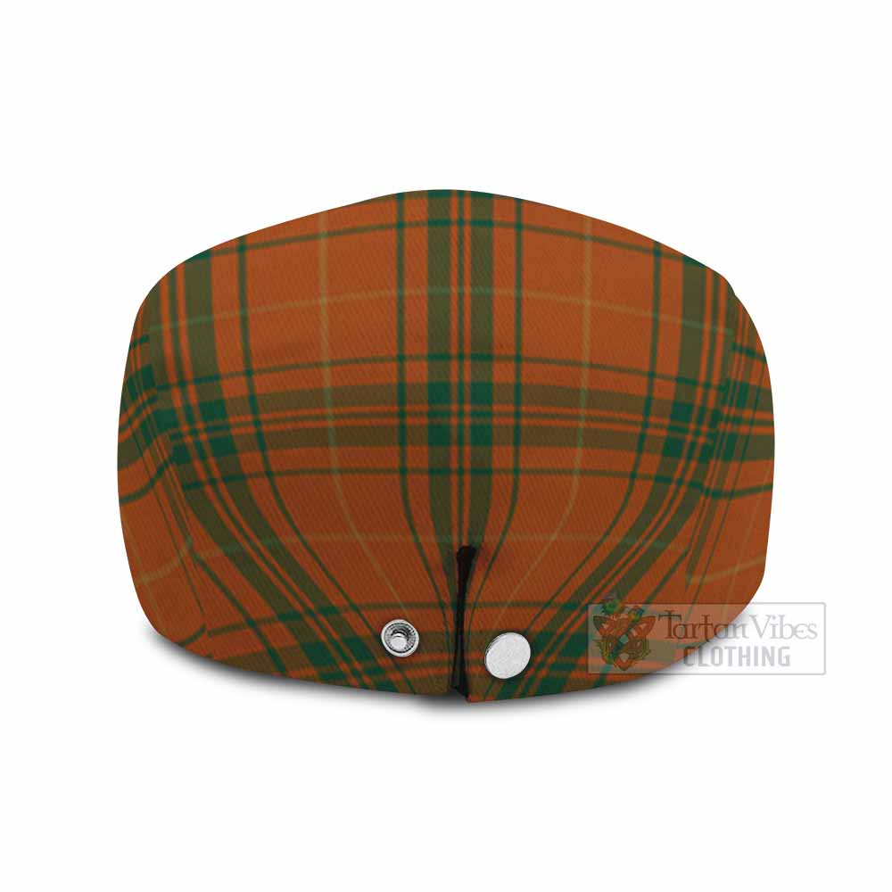 Wolfe Tartan Jeff Cap, Tartan Flat Cap