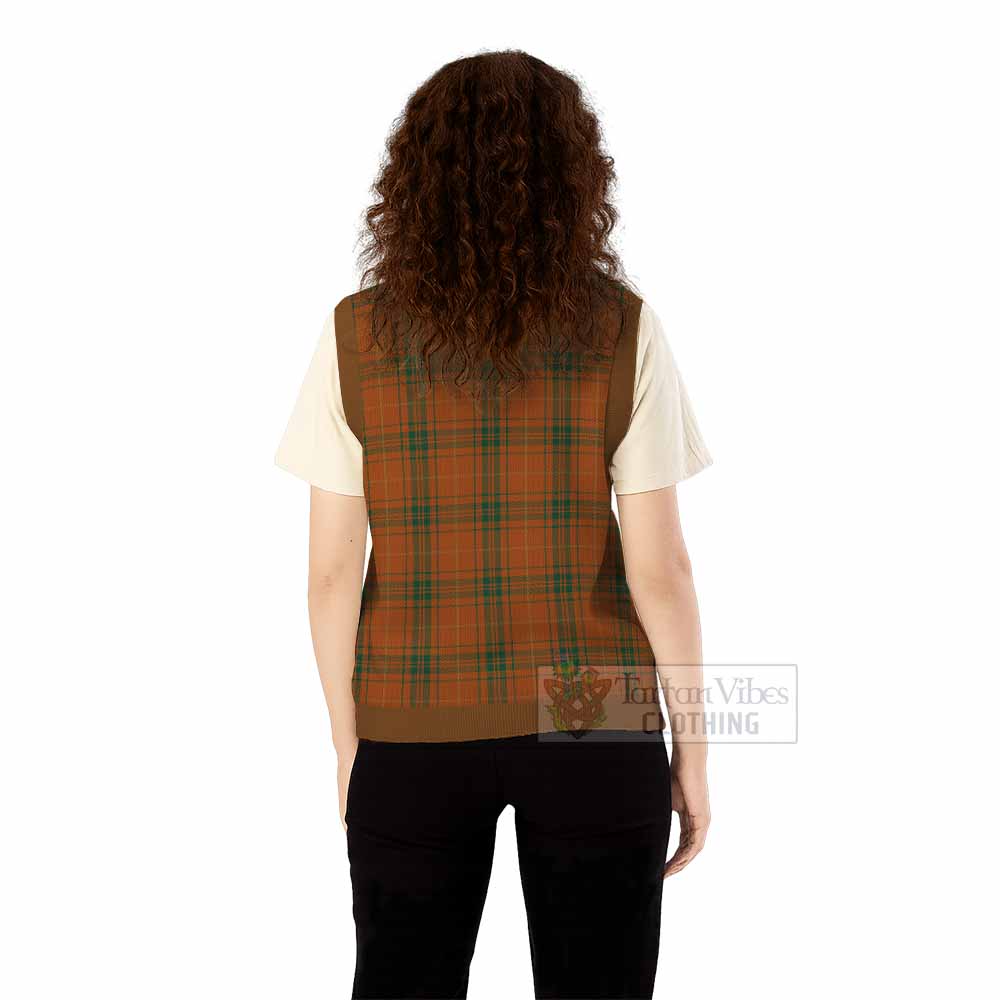 Wolfe Tartan Knitted V-Neck Vest - Tartan Vibes Clothing