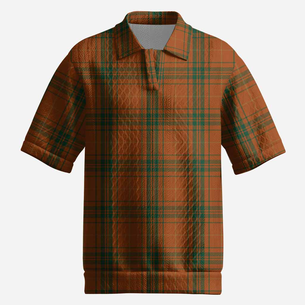 Wolfe Tartan Men’s Polo Sweater Top