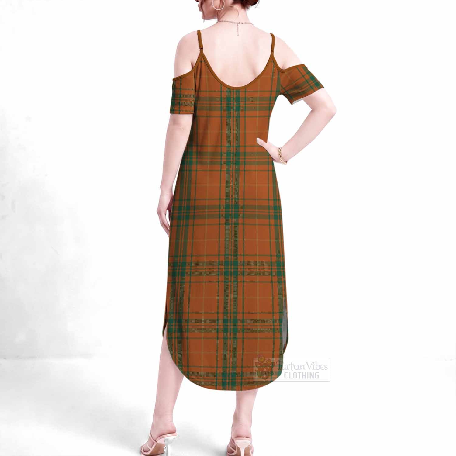 Wolfe Tartan Summer Maxi Dress - Tartan Vibes Clothing