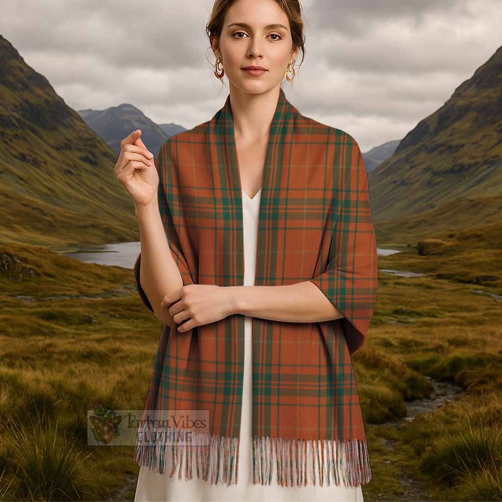 Wolfe Tartan Tassel Scarf