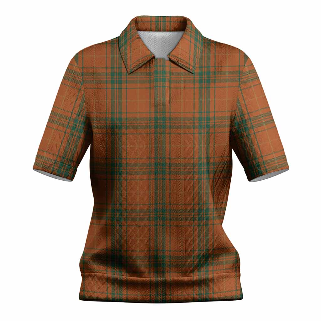 Wolfe Tartan Women’s Polo Sweater Top