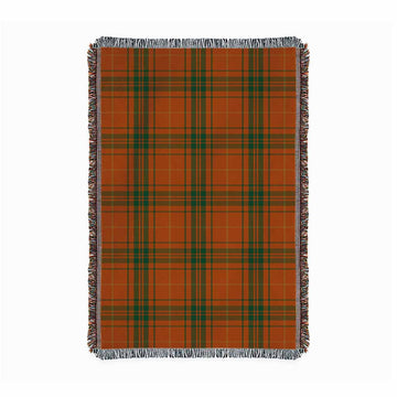Wolfe Tartan Woven Blanket S 43 x 67 inches 110 x 170cm - Tartan Vibes Clothing
