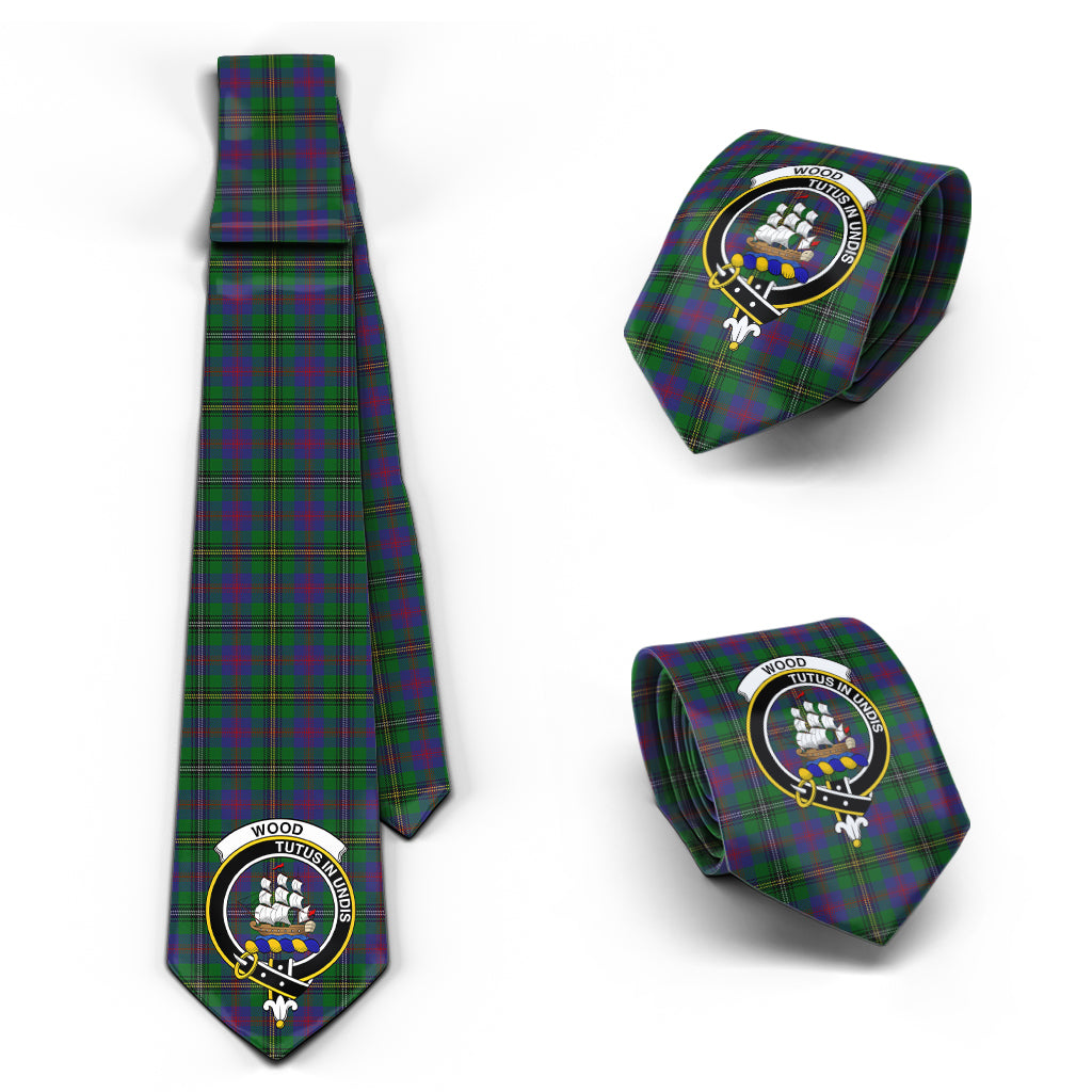 wood-tartan-classic-necktie-with-family-crest