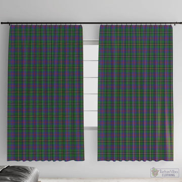 Wood Tartan Window Curtain