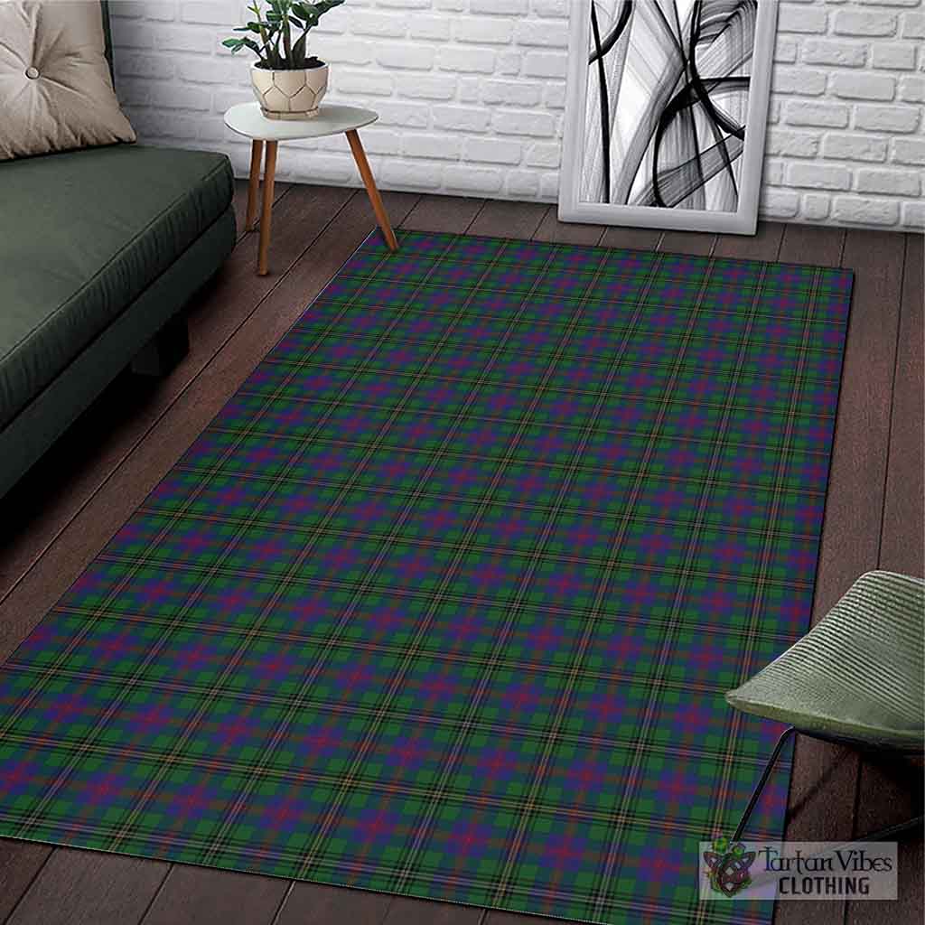 Tartan Vibes Clothing Wood Tartan Area Rug