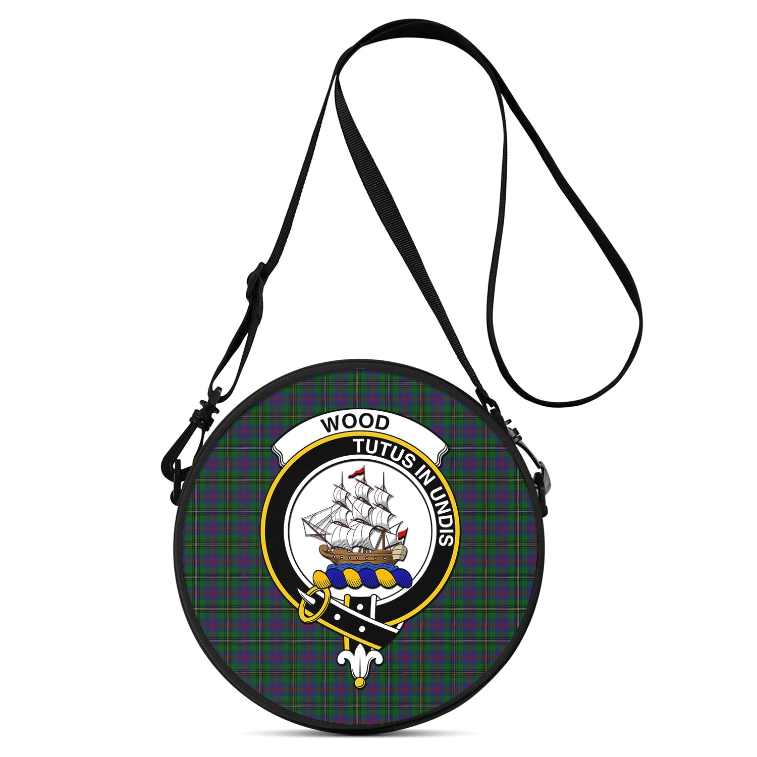wood-tartan-round-satchel-bags-with-family-crest
