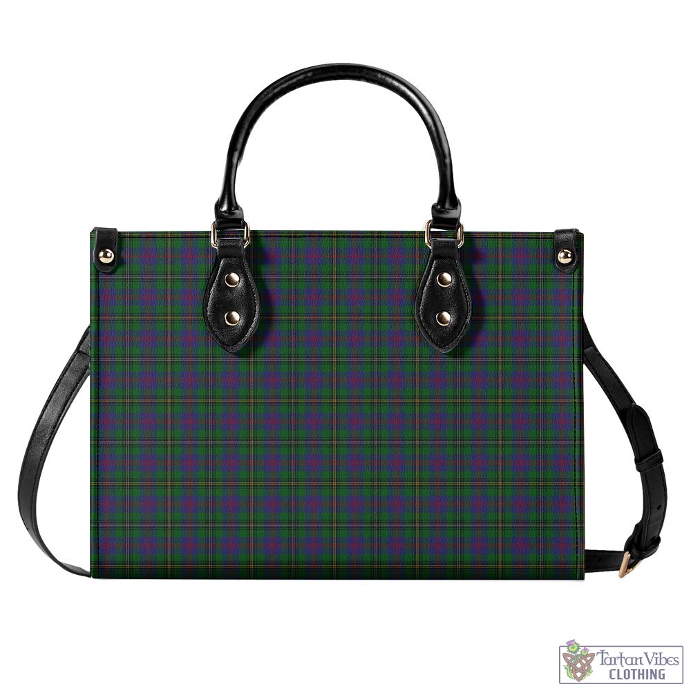 Tartan Vibes Clothing Wood Tartan Luxury Leather Handbags