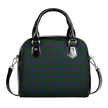 Wood Tartan Shoulder Handbags
