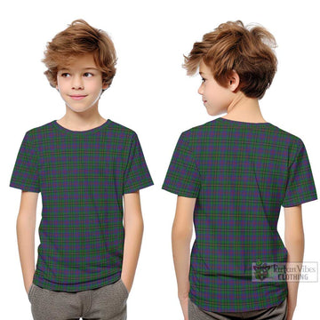 Wood Tartan Kid T-Shirt Youth XL Size14 - Tartanvibesclothing Shop