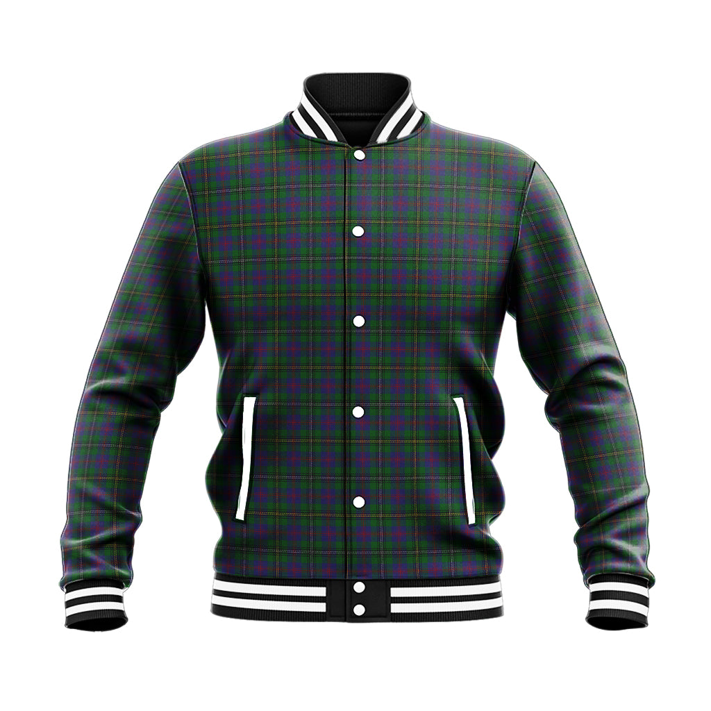 Wood Tartan Baseball Jacket - Tartan Vibes Clothing