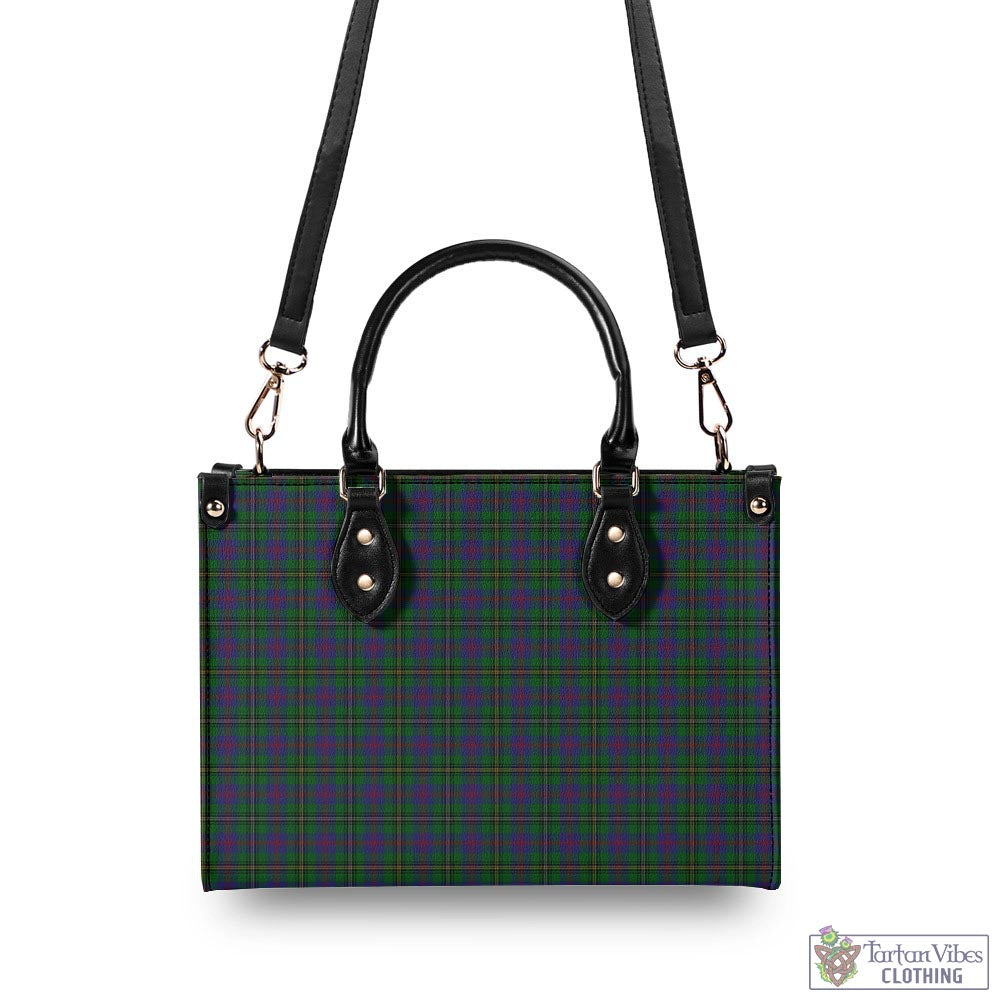 Tartan Vibes Clothing Wood Tartan Luxury Leather Handbags