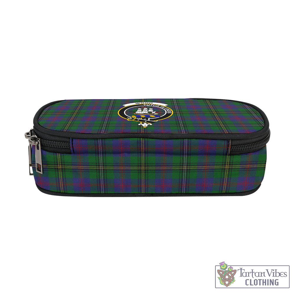 Tartan Vibes Clothing Wood Tartan Pen and Pencil Case with Family Crest