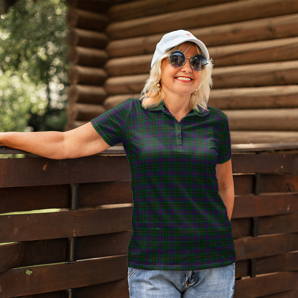 wood-tartan-polo-shirt-for-women