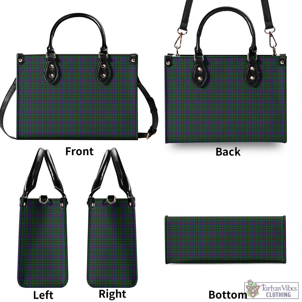 Tartan Vibes Clothing Wood Tartan Luxury Leather Handbags