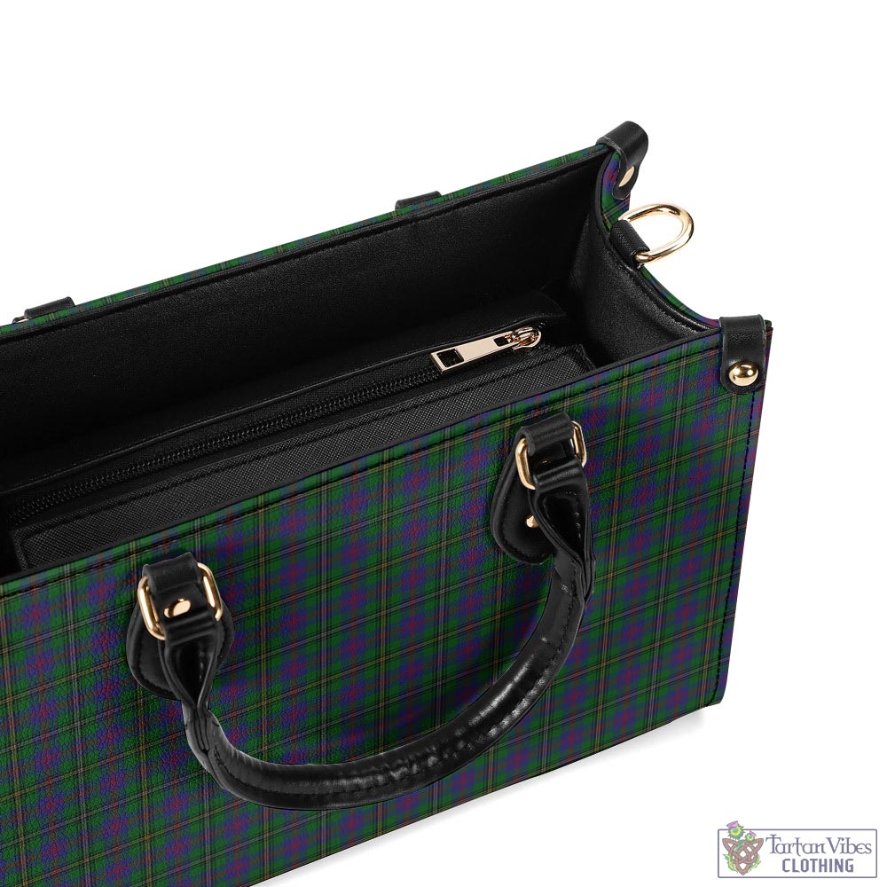 Tartan Vibes Clothing Wood Tartan Luxury Leather Handbags