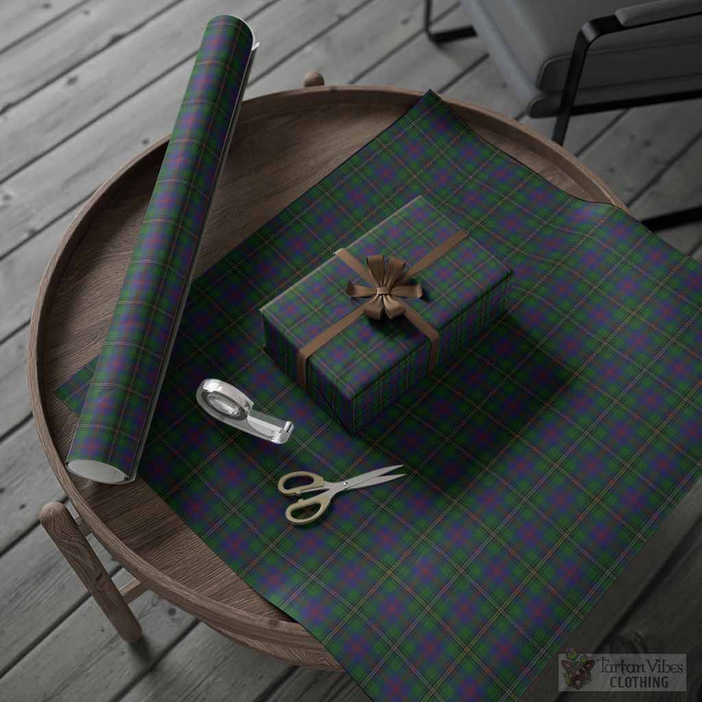 Wood Classic Tartan Wrapping Paper, Classic Scottish Plaid Gift Wrap