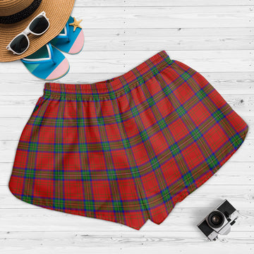 wood-dress-tartan-womens-shorts-with-family-crest