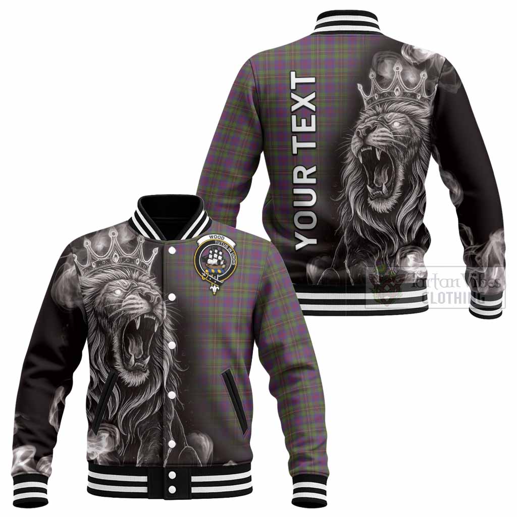 Wood Tartan Baseball Jacket Roaring Lion Heritage