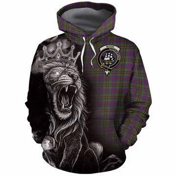 Wood Tartan Cotton Hoodie Roaring Lion Heritage