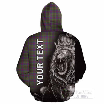 Wood Tartan Cotton Hoodie Roaring Lion Heritage