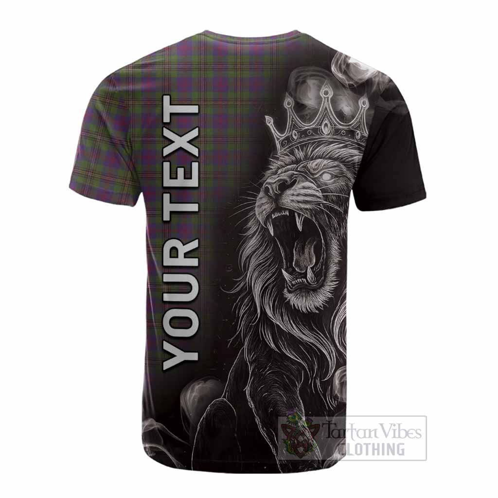Wood Tartan Cotton T-shirt Roaring Lion Heritage