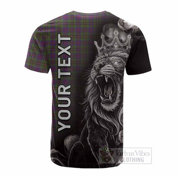 Wood Tartan Cotton T-shirt Roaring Lion Heritage
