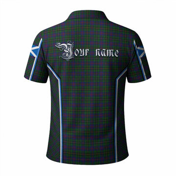 Wood Tartan Crest Polo Shirt Scotland Coat of Arm Flag Style - Tartan Vibes Clothing