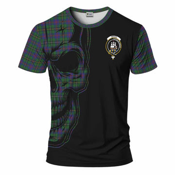 Wood Tartan Crest T-Shirt Scottish To The Bone